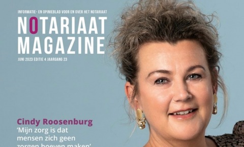 Notariaat Magazine Cindy Roosenburg
